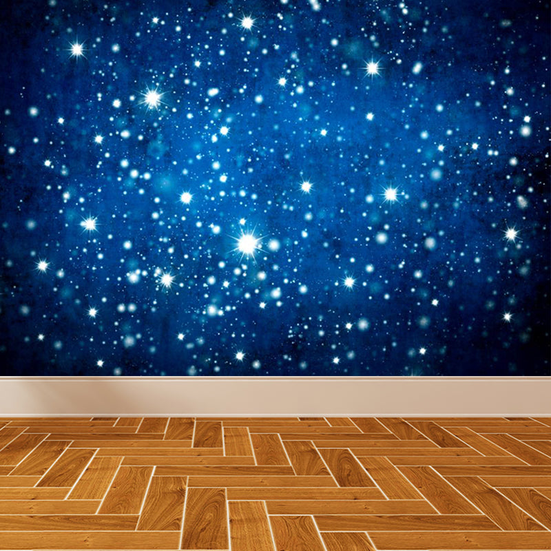 Starry Sky Mural Decal Modern Decorative Living Room Wall Covering, Custom Printed Clearhalo 'Wall Decor' 'Wall Mural' 1646517