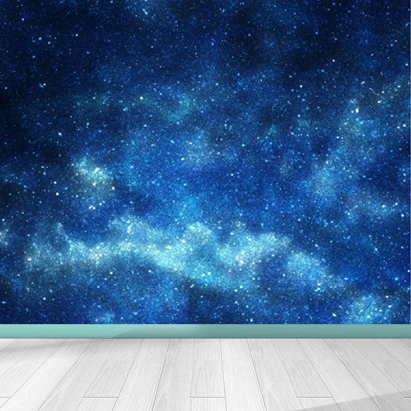 Starry Sky Mural Decal Modern Decorative Living Room Wall Covering, Custom Printed Clearhalo 'Wall Decor' 'Wall Mural' 1646522