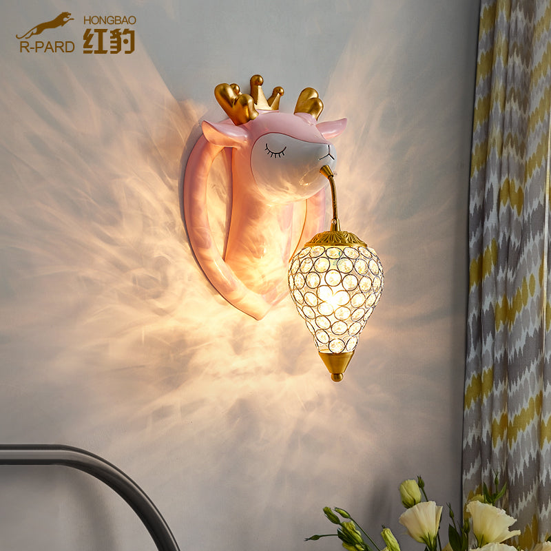 Kids wall hot sale sconce