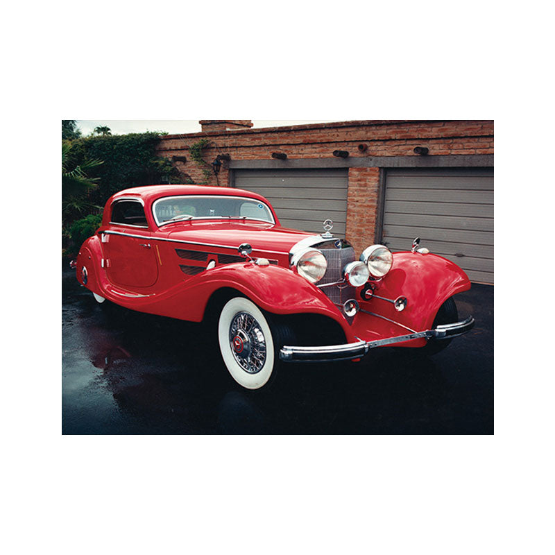 Modernist Photo Classic Car Canvas Print Bright Color Textured Wall Art for Boys Room Clearhalo 'Art Gallery' 'Canvas Art' 'Contemporary Art Gallery' 'Modern' Arts' 1654475