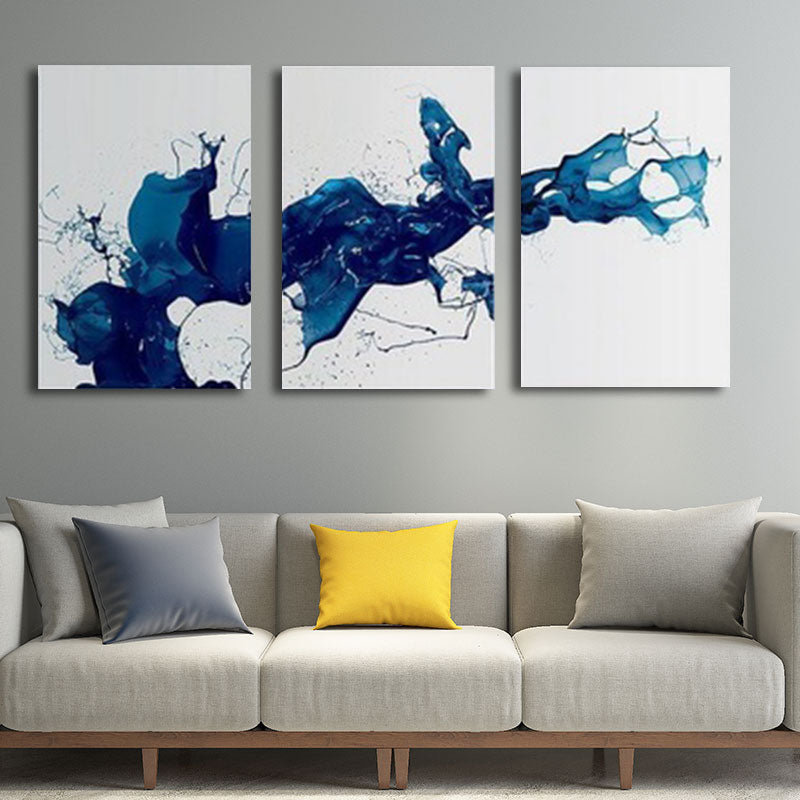 Liquid Canvas Wall Art Modern Enchanting Abstract Painting in Soft Color for Home Clearhalo 'Art Gallery' 'Canvas Art' 'Contemporary Art Gallery' 'Modern' Arts' 1658301