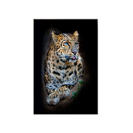 Photography Wild Animals Wall Art Decor for Living Room, Dark Color, Textured Surface Clearhalo 'Art Gallery' 'Canvas Art' 'Contemporary Art Gallery' 'Modern' Arts' 1658874