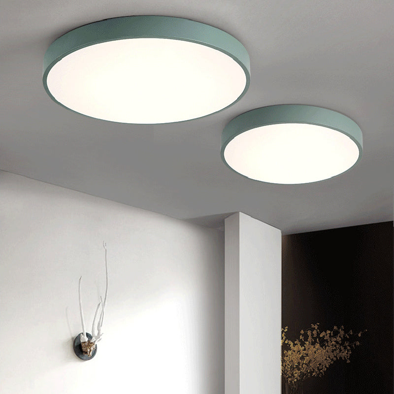 Bedroom Ceiling Light Modern, Acrylic Round Flush Mount Light for Kids Clearhalo 'Ceiling Lights' 'Close To Ceiling Lights' 'Close to ceiling' 'Flush mount' Lighting' 168116