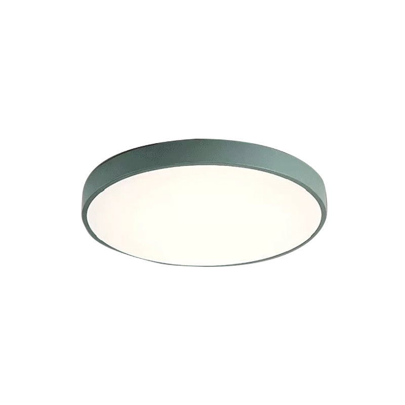 Bedroom Ceiling Light Modern, Acrylic Round Flush Mount Light for Kids Green Clearhalo 'Ceiling Lights' 'Close To Ceiling Lights' 'Close to ceiling' 'Flush mount' Lighting' 168117