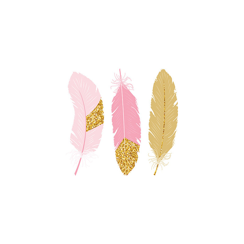 Pink Feathers Art Print