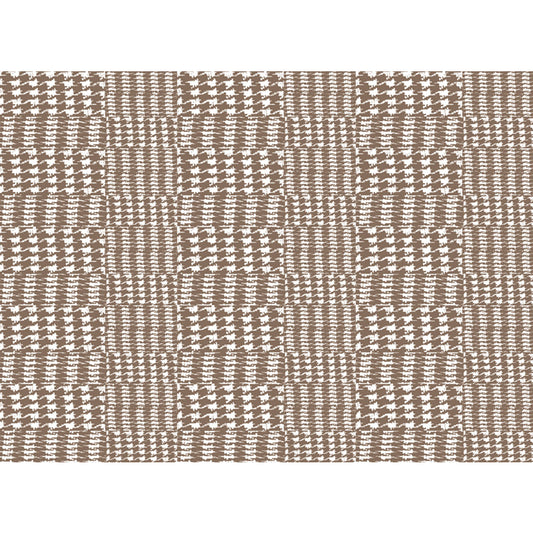 Novelty Modern Rug in Brown Houndstooth Pattern Rug Polyester Non-Slip Backing Carpet for Home Decoration Clearhalo 'Area Rug' 'Modern' 'Rugs' Rug' 1692640