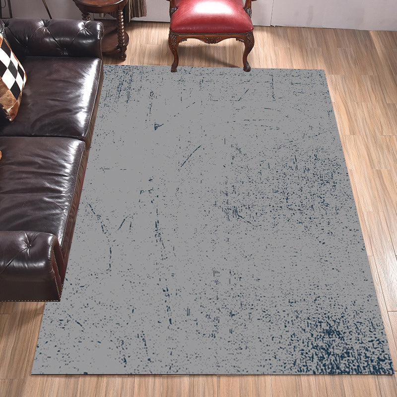 Grey Bedroom Rug Modern Abstract Pattern Area Rug Polyester Pet Friendly Anti-Slip Carpet Grey Clearhalo 'Area Rug' 'Modern' 'Rugs' Rug' 1693692