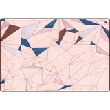 Modern Living Room Rug in Pink Color Block Irregular Shape Print Rug Polyester Pet Friendly Area Rug Clearhalo 'Area Rug' 'Modern' 'Rugs' Rug' 1694105