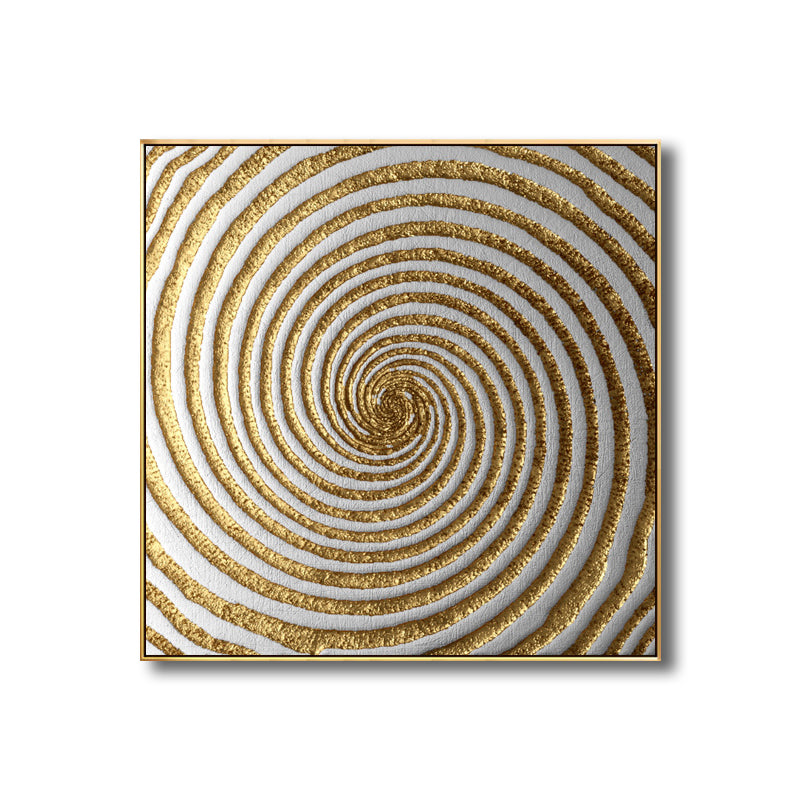 Modern Style Optical Illusion Painting in Brown Textured Wall Print for Bathroom Clearhalo 'Art Gallery' 'Canvas Art' 'Contemporary Art Gallery' 'Modern' Arts' 1696268