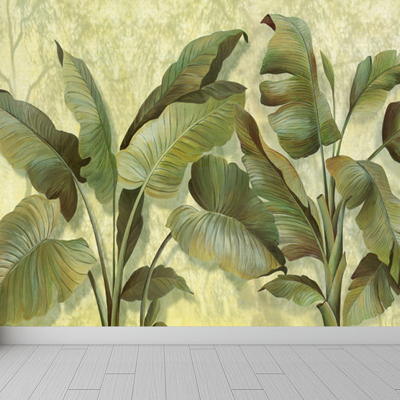 Various Botanical Mural Decal for Dining Room, Soft Color, Custom Size Available Clearhalo 'Wall Decor' 'Wall Mural' 1714266