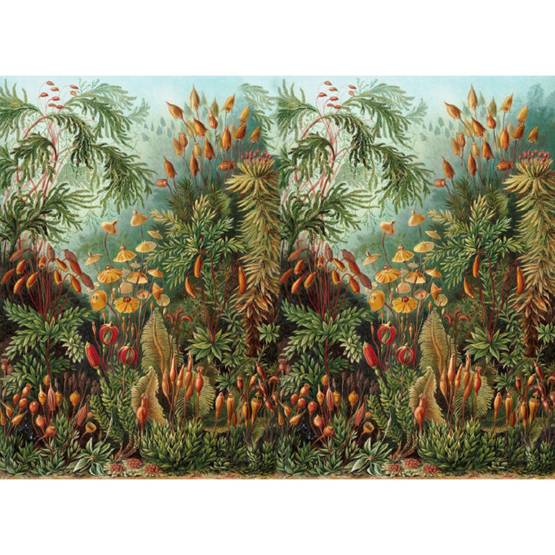 Water Resistant Botanical Wall Mural Non-Woven Tropical Wall Decor for Dining Room Clearhalo 'Wall Decor' 'Wall Mural' 1714502