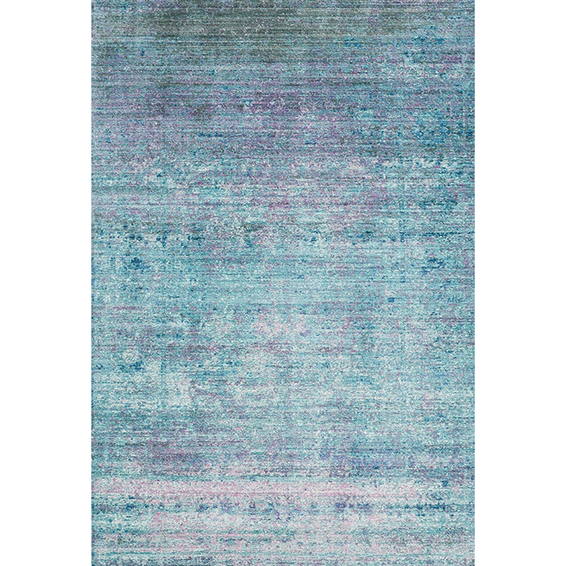 Simple Abstract Rug Blue Modern Rug Polyester Washable Pet Friendly Anti-Slip Carpet for Living Room Clearhalo 'Area Rug' 'Modern' 'Rugs' Rug' 1717148