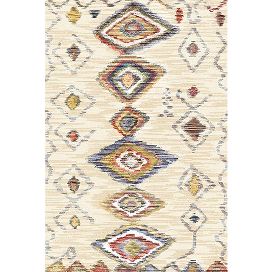 Bohemian Geometric Pattern Rug Multicolor Polyester Rug Machine Washable Non-Slip Backing Area Rug for Living Room Clearhalo 'Area Rug' 'Bohemian' 'Rugs' Rug' 1726362