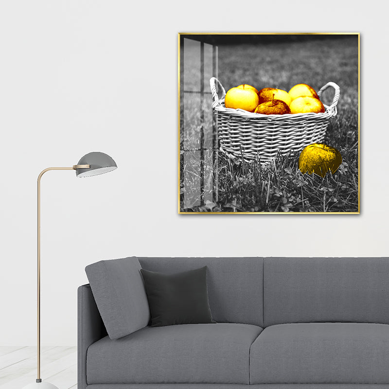 Contemporary Style Wall Art Pastel Color Foods Painting, Multiple Sizes Available Clearhalo 'Art Gallery' 'Canvas Art' 'Contemporary Art Gallery' 'Modern' Arts' 1726536