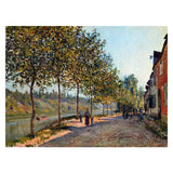 Impressionnisme Natural Scene toivas Art Light Color Couple Painting, plusieurs tailles