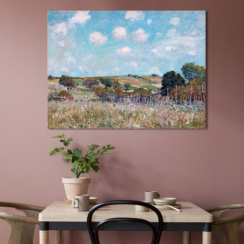 Impressionism Natural Scene Canvas Art Light Color Bedroom Painting, Multiple Sizes