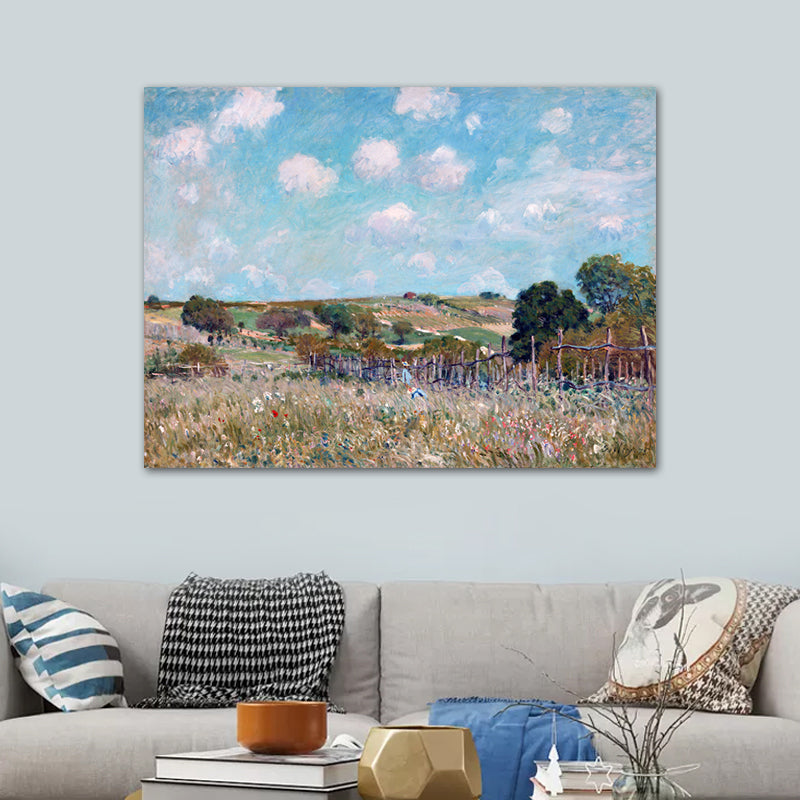 Impressionism Natural Scene Canvas Art Light Color Bedroom Painting, Multiple Sizes