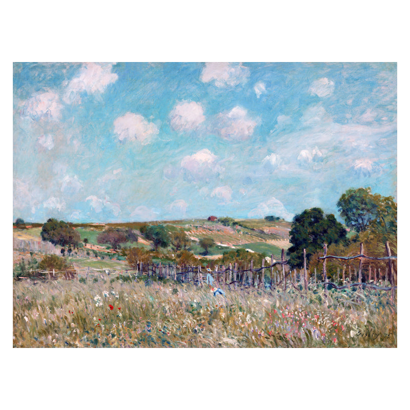 Impressionism Natural Scene Canvas Art Light Color Bedroom Painting, Multiple Sizes