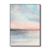 Modern Natural Landscape Wall Decor Canvas Textured Soft Color Art for Living Room Clearhalo 'Art Gallery' 'Canvas Art' 'Contemporary Art Gallery' 'Modern' Arts' 1726740