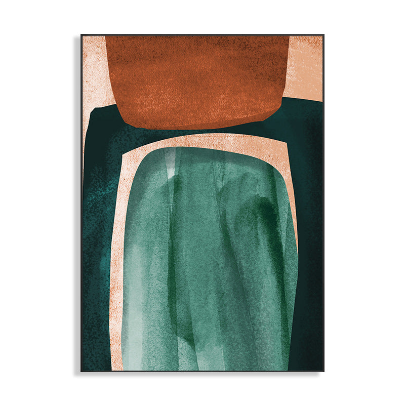 Modern Newfangled Abstract Art Green Kitchen Backsplash Canvas, Multiple Sizes Options Clearhalo 'Art Gallery' 'Canvas Art' 'Contemporary Art Gallery' 'Modern' Arts' 1726918