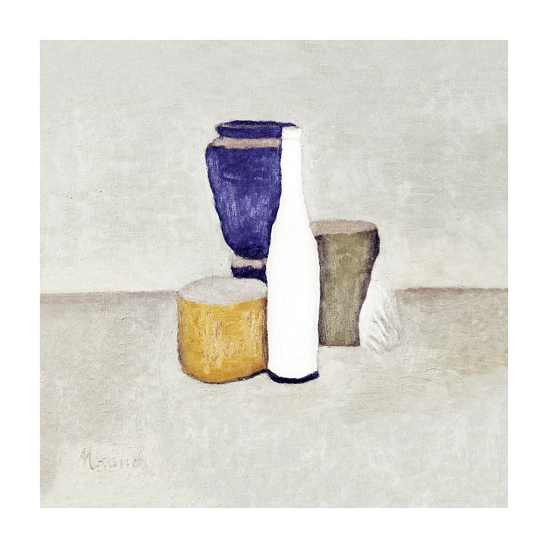 Pottery Cup Painting Impressionism Style Canvas Textured Art Print in Soft Color Clearhalo 'Arts' 'Canvas Art' 1727082