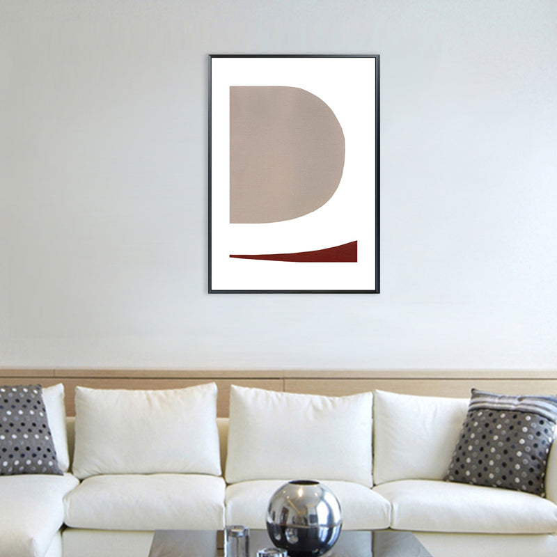 Canvas Soft Color Art Scandinavian Style Abstract Painting, Multiple Sizes Options