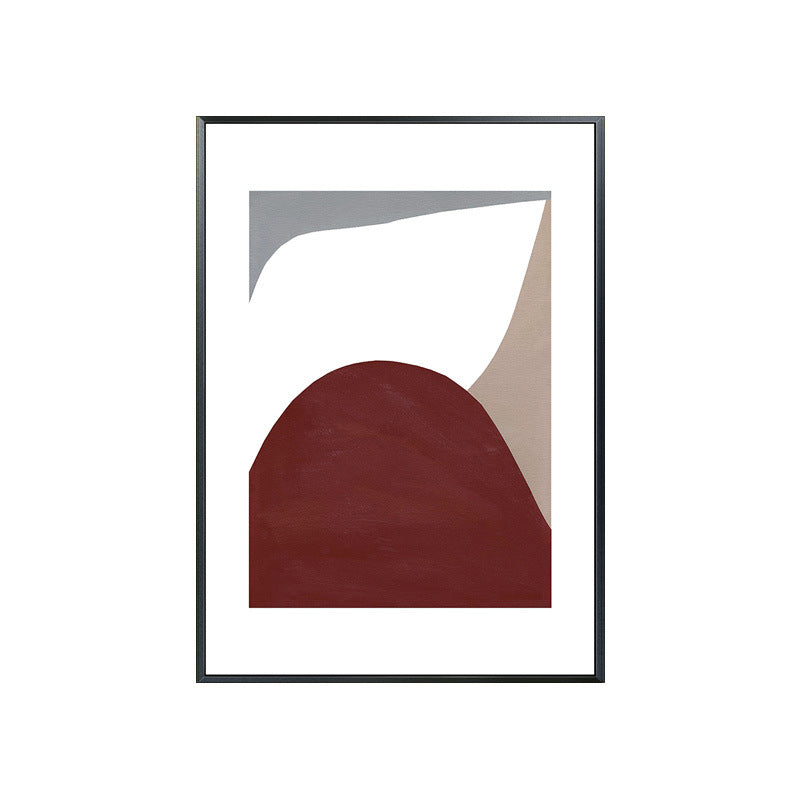 Canvas Soft Color Art Scandinavian Style Abstract Painting, Multiple Sizes Options