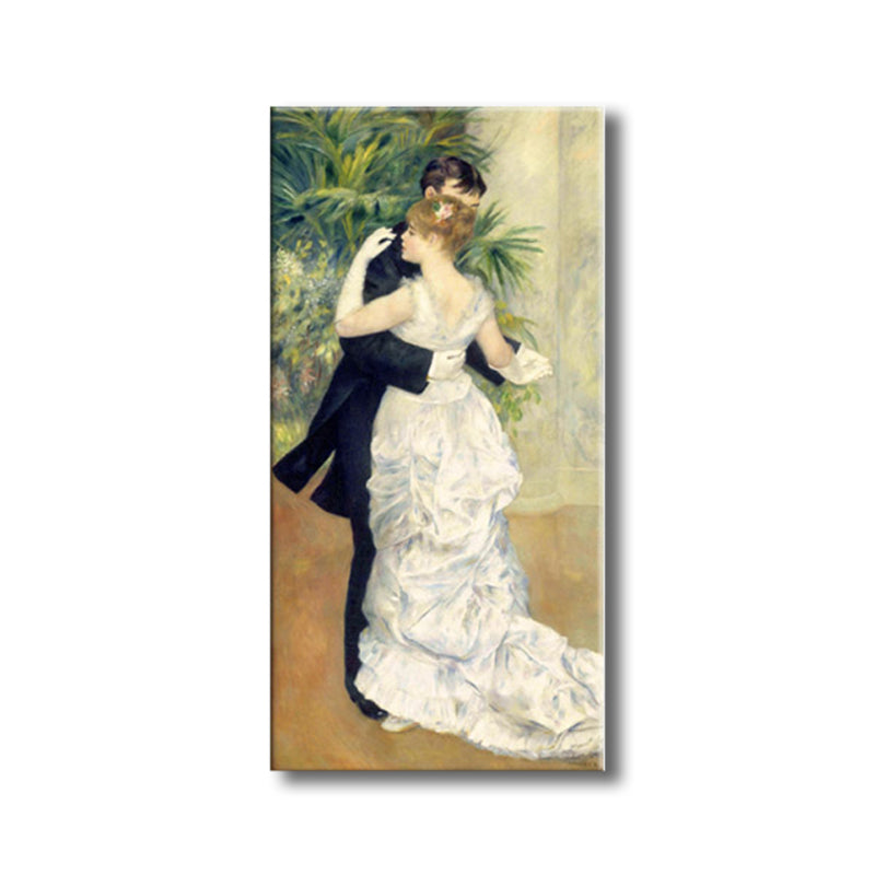 Impressionism Dancing Couple Canvas Boys Bedroom Art in Soft Color, Multiple Sizes Clearhalo 'Arts' 'Canvas Art' 1727400