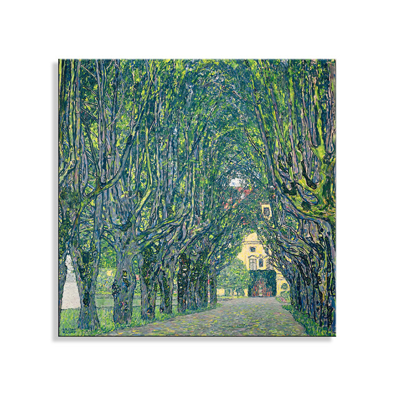 Quiet Alameda Painting Green Canvas Wall Art Decor Textured, Multiple Sizes Options Clearhalo 'Arts' 'Canvas Art' 1727489