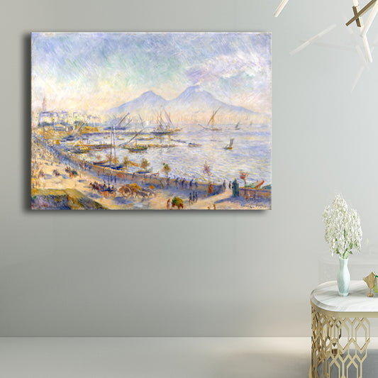 Canvas Textured Art Impressionism Style Sailing Wall Decor, Multiple Sizes Available Clearhalo 'Arts' 'Canvas Art' 1727846