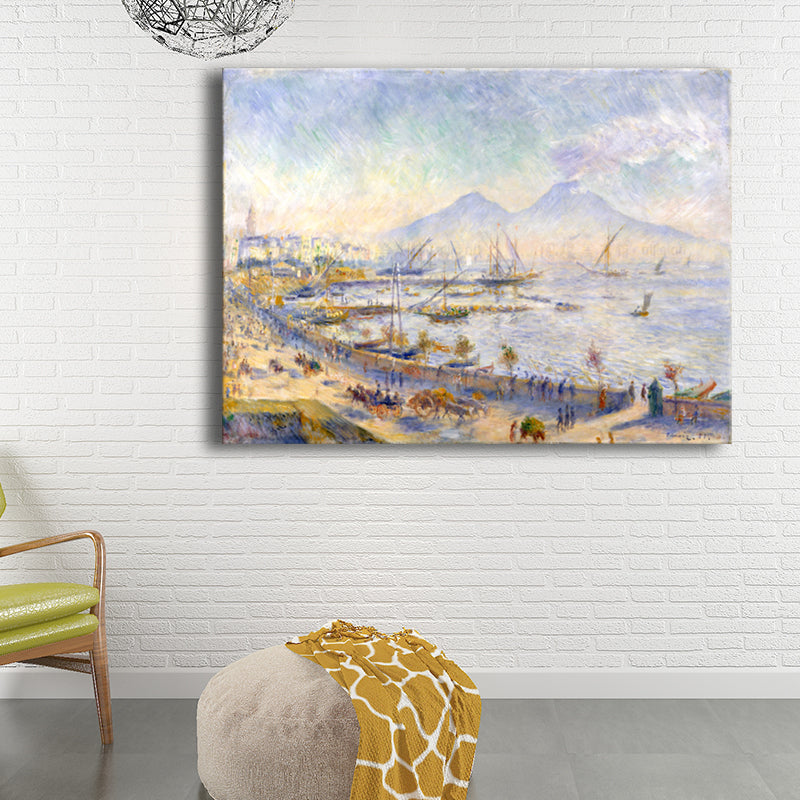 Canvas Textured Art Impressionism Style Sailing Wall Decor, Multiple Sizes Available Clearhalo 'Arts' 'Canvas Art' 1727847