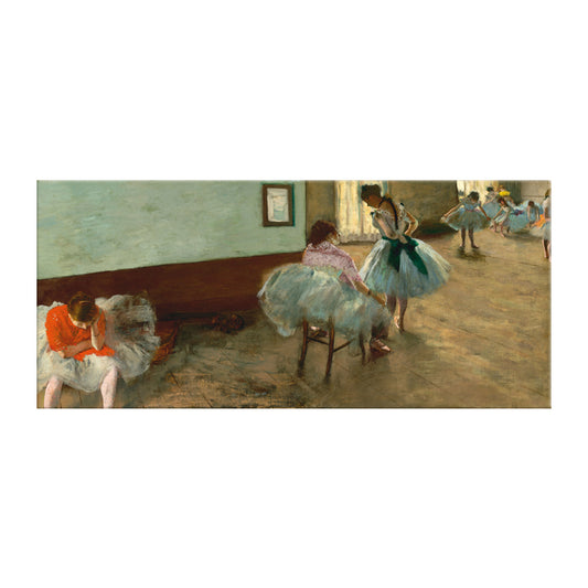 Impressionism Ballet Girls Art Canvas Soft Color Dancing Wall Decor, Multiple Sizes Clearhalo 'Arts' 'Canvas Art' 1727882