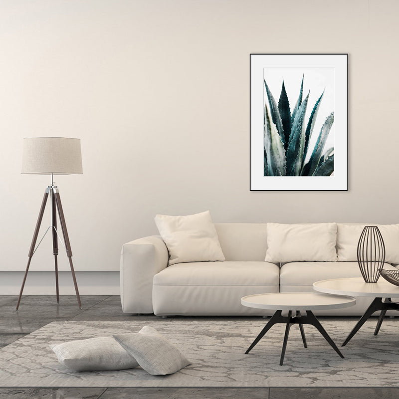 Textured Botanical Leaves Art Print Modern Style Canvas Wall Decor, Multiple Sizes Clearhalo 'Art Gallery' 'Canvas Art' 'Contemporary Art Gallery' 'Modern' Arts' 1728078