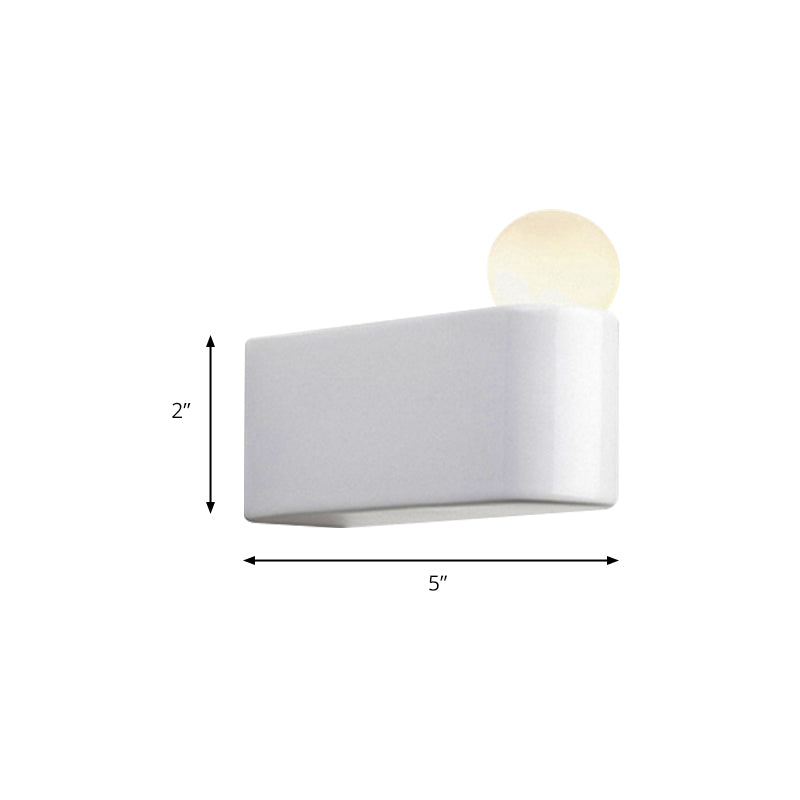 White Ball Wall Lighting Modernist Led Milk Glass Wall Lamp Fixture with Small/Medium/Large Size in White/Warm Light Clearhalo 'Cast Iron' 'Glass' 'Industrial' 'Modern wall lights' 'Modern' 'Tiffany' 'Traditional wall lights' 'Wall Lamps & Sconces' 'Wall Lights' Lighting' 172914