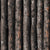 Farmhouse Wallpaper Roll Dark Color Wood Pole Patterned Wall Art, 33' L x 20.5" W Taupe Clearhalo 'Country wall decor' 'Rustic' 'Wallpaper' Wall Decor' 1756769