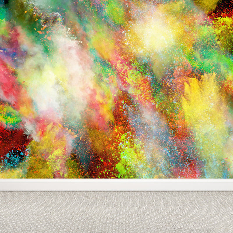 Colorful Blast Powder Wallpaper Mural Waterproofing Modern Living Room Wall Decor Clearhalo 'Wall Decor' 'Wall Mural' 1759102