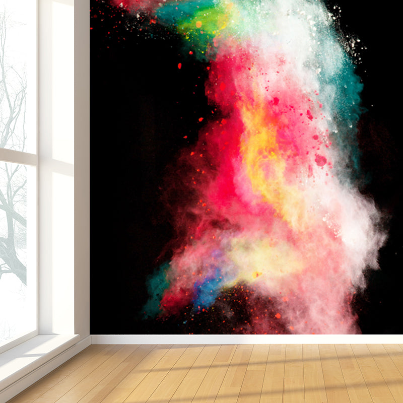 Colorful Blast Powder Wallpaper Mural Waterproofing Modern Living Room Wall Decor Clearhalo 'Wall Decor' 'Wall Mural' 1759112