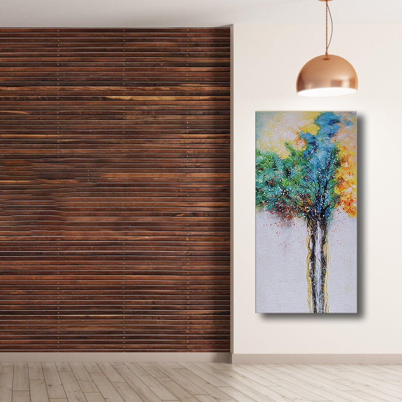 Textured Botany Wall Decor Contemporary Art Canvas Painting, Multiple Sizes Available Clearhalo 'Arts' 'Canvas Art' 1760231