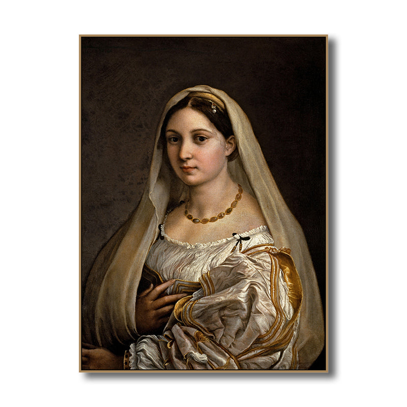 Religious Maid Canvas for Kitchen Oil Painting Wall Art Print, Multiple Sizes Options Clearhalo 'Arts' 'Canvas Art' 1760706