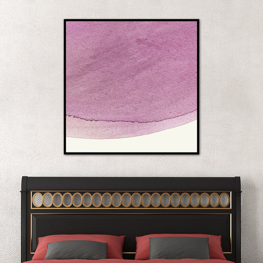 Soft Color Modern Art Canvas Watercolor Painting for Dining Room, Multiple Sizes Options Clearhalo 'Arts' 'Canvas Art' 1761813