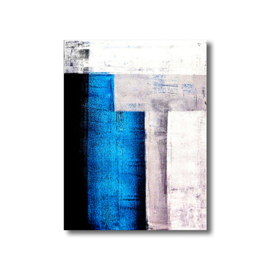 Canvas Pastel Color Painting Arte Modern Abstract Wall Deco