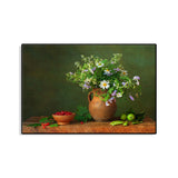 Canvas Pastel Color Art Print Impressionism Style Flowers Painting, Multiple Sizes Clearhalo 'Arts' 'Canvas Art' 1764974