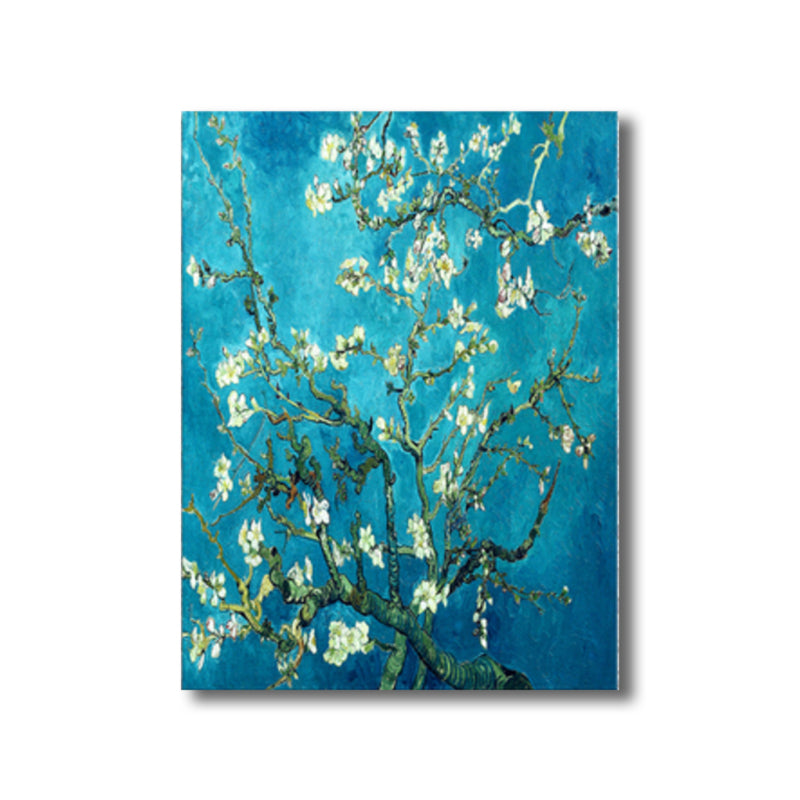 Contemporary Art Flower Tree Canvas Pastel Color Textured Painting for Living Room Clearhalo 'Arts' 'Canvas Art' 1765000