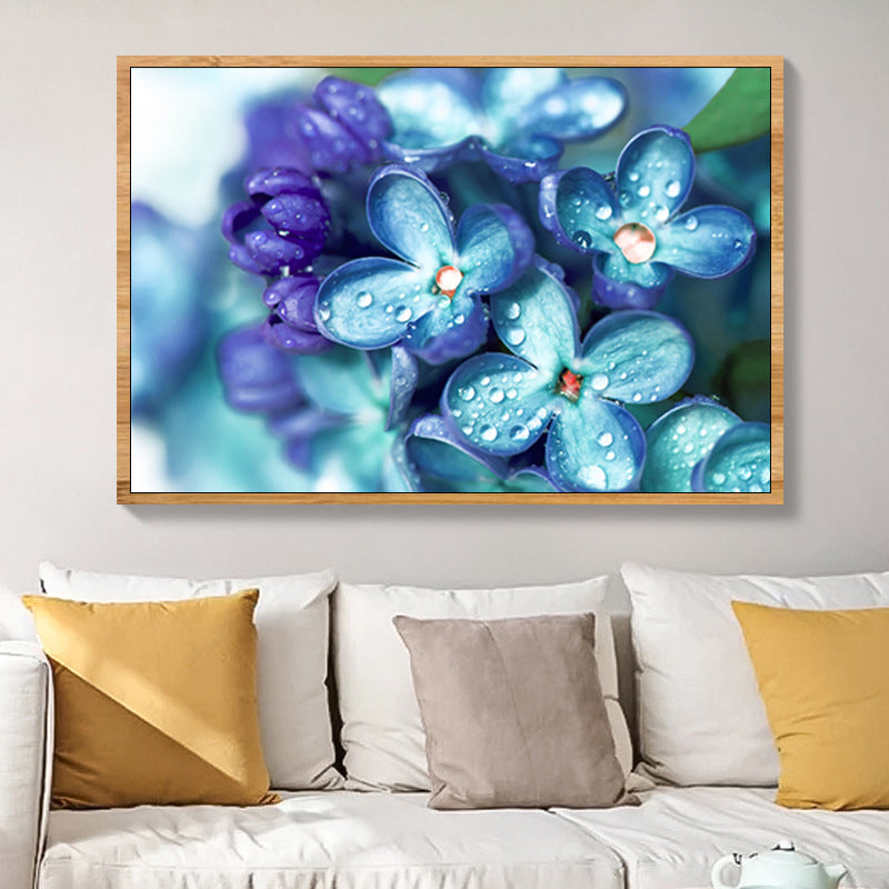 Color Flower Painting on Canvas hotsell heavy Textured Wall Art rose Flower Painting Floral Painting Modern Art Living Room Painting