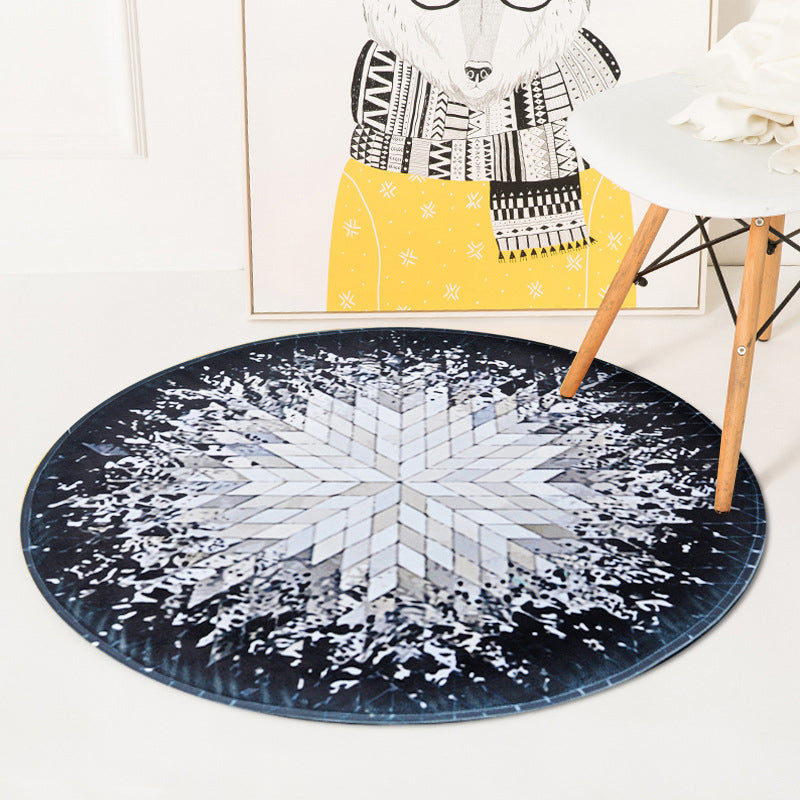 Funky Radial Pattern Rug Grey and Silver Modernism Rug Polyester Washable Pet Friendly Anti-Slip Carpet for Living Room Light Pink Clearhalo 'Area Rug' 'Modern' 'Rugs' Rug' 1766514