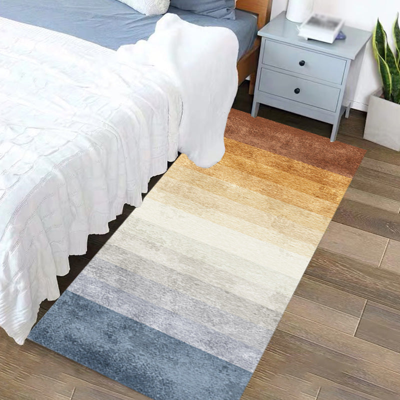 Unique Multicolor Modernist Rug Polyester Ombre Pattern Rug Washable Pet Friendly Non-Slip Carpet for Living Room Clearhalo 'Area Rug' 'Modern' 'Rugs' Rug' 1766679