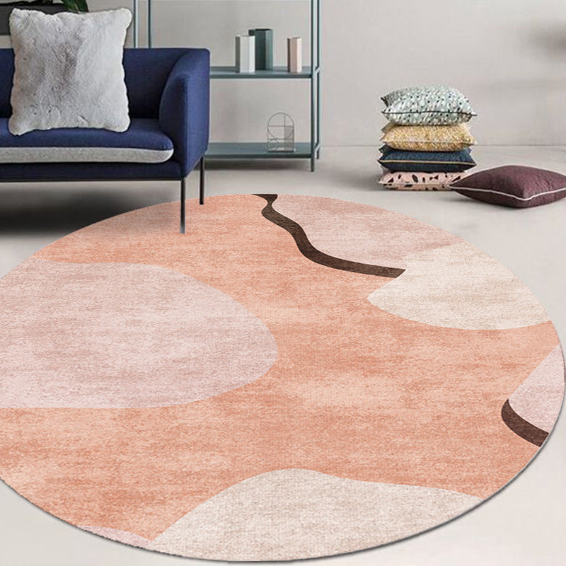 Creative Multicolor Modernism Rug Polyester Colorblock Rug Washable Pet Friendly Non-Slip Carpet for Living Room Clearhalo 'Area Rug' 'Modern' 'Rugs' Rug' 1766754