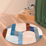 Creative Multicolor Modernism Rug Polyester Colorblock Rug Washable Pet Friendly Non-Slip Carpet for Living Room Clearhalo 'Area Rug' 'Modern' 'Rugs' Rug' 1766765