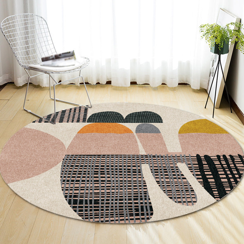 Colorblock Striped Pattern Rug Polyester Modernism Rug Washable Anti-Slip Pet Friendly Area Rug for Living Room Clearhalo 'Area Rug' 'Modern' 'Rugs' Rug' 1767950