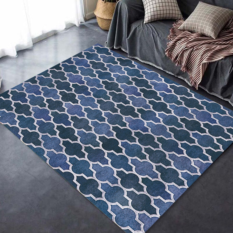 Multicolor Geometric Pattern Rug Polyester Modern Rug Washable Anti-Slip Pet Friendly Area Rug for Living Room Clearhalo 'Area Rug' 'Modern' 'Rugs' Rug' 1780219